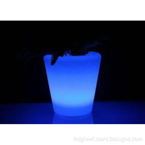 Modern LED Flower Pot Powered By Lithium Battery For Event